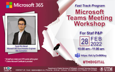 Program Fast Track Microsoft: Microsoft Teams Meeting Workshop